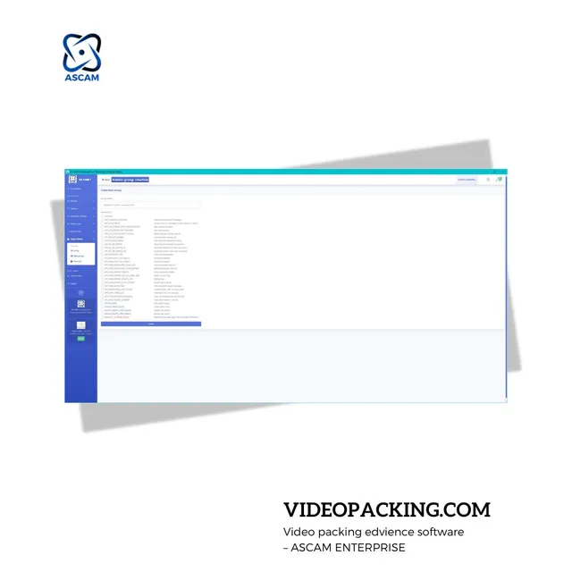 ASCAM access control and security settings for multi-warehouse management